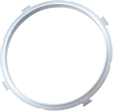 Luxshiny Silicone Sealing Ring Replacement for Electric Pressure Cooker 5-6 Quart 9.44 Inch Valve Seal Gasket Compatible with High Pressure Cookers