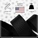 Country Brook Design - Durable 1 Inch Heavy Duty Nylon Webbing - 30+ Vibrant Colors (Black, 20 Yards)