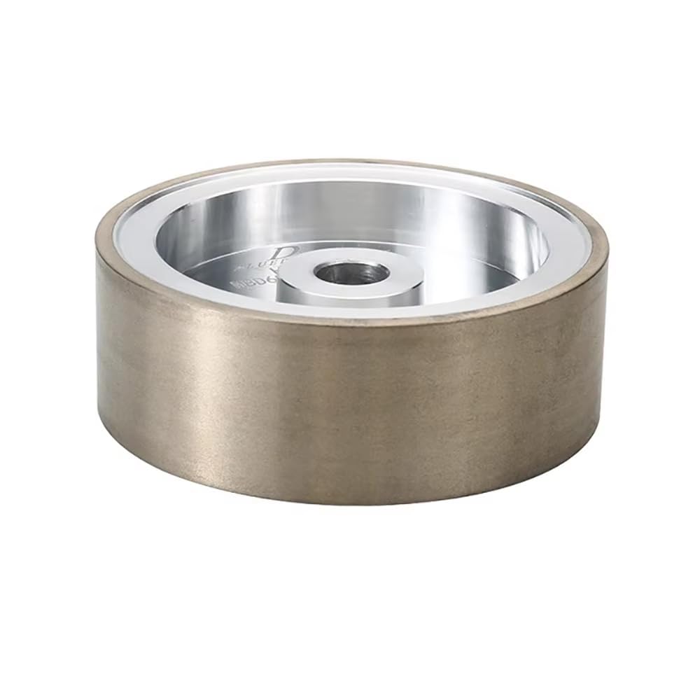 Muela Abrasiva, Rueda para Máquina de Biselado de Lentes, Rueda de Esmeril de Grano 600 para Corte y Pulido de Bordes de Gafas