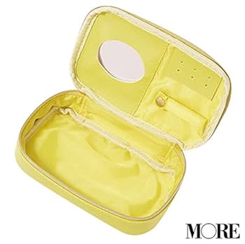 フルラ　トリプルポーチ MORE 2019年 05 月号 付録別色ver. 付録:FURLAジュエリーポーチ