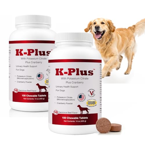 Image of Potassium Supplement for Dogs and Cats (2-Pack, Chewable Tablets)