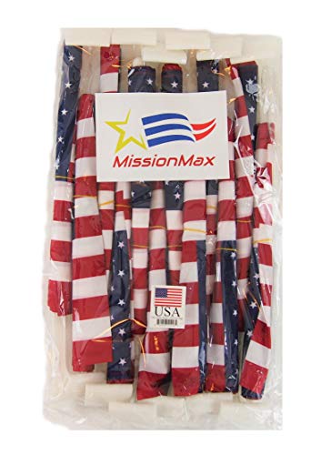 MissionMax 12 American Car Window Flags That Clip on All Vehicle Windows. These Car Flags are The Perfect Sales Tool for All Car Auto Dealers. Let Your Cars, Trucks and Vans Stand Out - Thumbnail 3