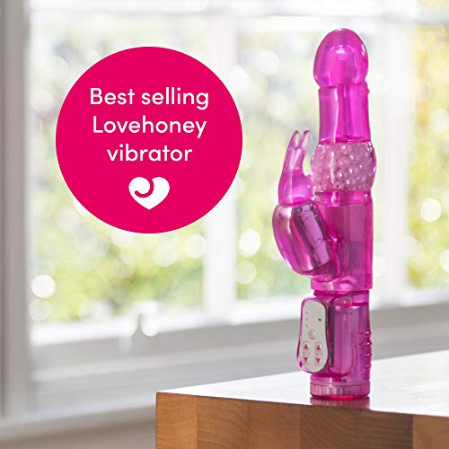 Lovehoney Vibrator Sex Toy - Jessica Rabbit - 10 Functions - Pvc 5" #TOP6