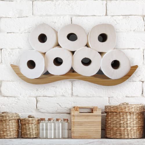 Large Wooden Cloud Toilet Paper Holder Cloud Shelves Toilet Paper
