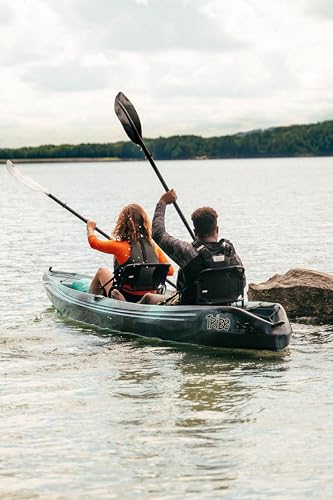 Image of Perception Tribe 13.5 Sit on Top Tandem Kayak for All-Around Fun Large Rear Storage with Tie Downs