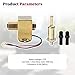 Sandfren Car Electric Fuel Pump Kit, OEM# 40106p 40105p 12V 4-7PSI Low Pressure Gas Diesel Fuel Pump with Installation Kit, Auto Replacement Accessories, Universal for Trucks Automobile RV