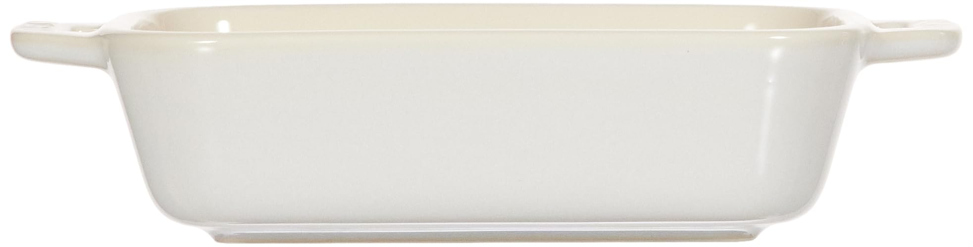 Amazon｜staub ストウブ 「 レクタンギュラー ディッシュ アイボリー