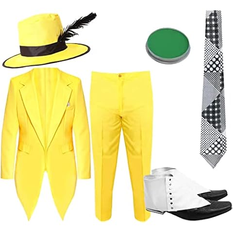 Adults Masked Man Costume with Accessories Cover