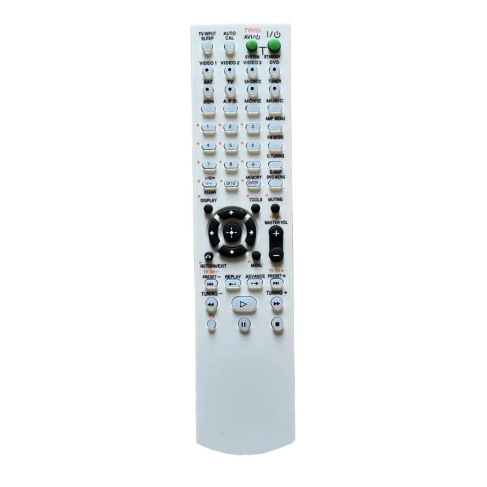 Nowy zamienny pilot zdalnego sterowania pasujący do amplitunera AV Sony Home Audio STR-K670 STR-DG710 STR-KM5000 STR-K670P