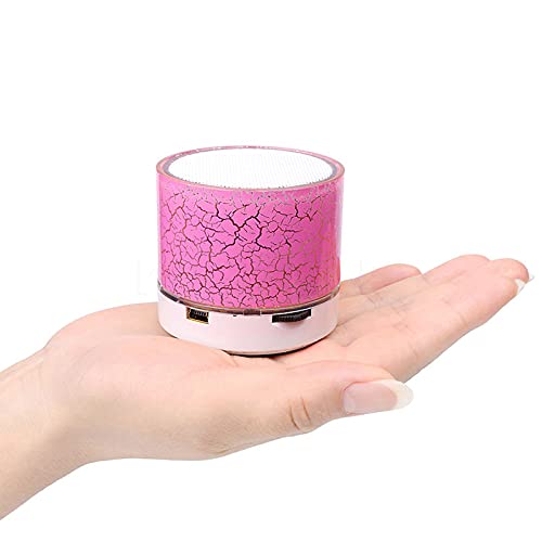 Qagazine Bluetooth Speakers Draagbare Crack Bluetooth Speaker Led Kleurrijke Lichten Speaker voor Thuis Slaapkamer… - Image 6