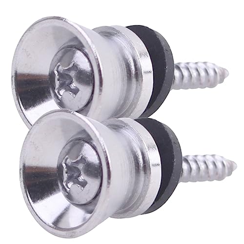 VANZACK Professional Bass Strap Studs Guitar Strap Locks Anti-falling Design Easy Install