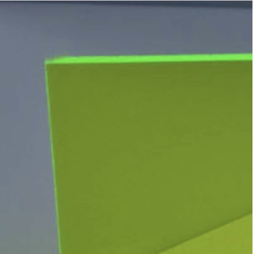 AZM Displays 12"x24", 1/8" (3mm), Neon Pink Transparent Plexiglass Sheet for Glass Replacement, Shelving, Table Signs, Engraving, Calligraphy, Crafting, Painting, DIY