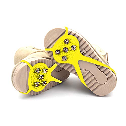 Crampons de chaussures sur glace et neige pour sorties d'enfants en hiver