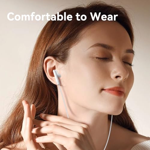 USB C Headphones for iPhone 17 16 15 Pro Max Plus iPad Pro USB C Earphones with Microphone Volume Control USB C Wired Earbuds USB Type C Earphone for Google Pixel 8 Samsung S25 S24 S23 S22 S21 S20 A55 by BENEWY - Image 8