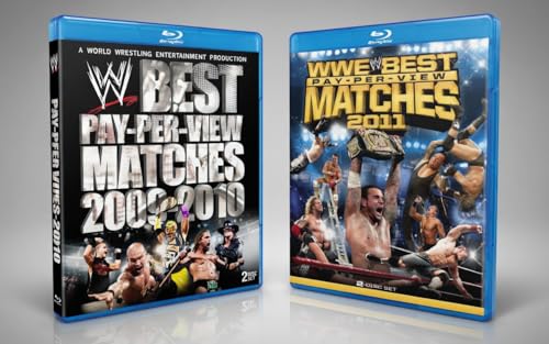 WWE Best Pay-Per-View Matches Bundle: 2009-2010 + 2011 Blu-ray - 4-Disc Set John Cena Edge Undertaker CM Punk Randy Orton Classic Matches, Over 15-Hrs image 2