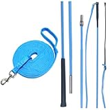 JA Horse JA0041 Longier-Set – Longierpeitsche Longierpeitsche teilbar 180/200 cm...