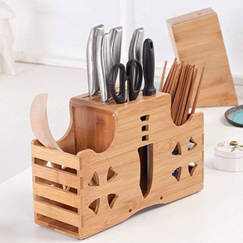 Kitchen Holder Multifunction Rack Chopping Blocks Fork Block Stand Wood