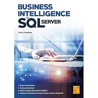 Capa do livro Business intelligence no sql server