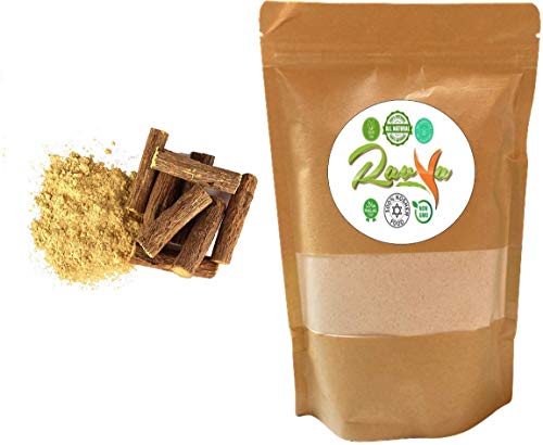 Licorice Root (Mulethi) Powder (100% Pure & Naturally Grown) 16oz Resealable Bag (1 Pound)