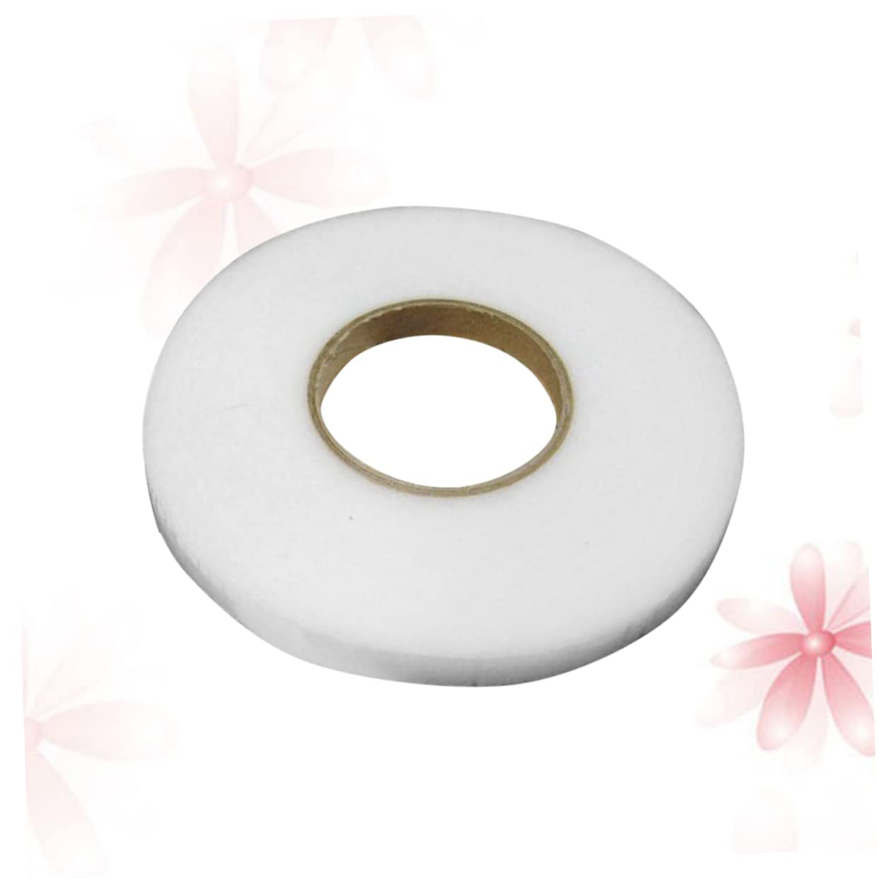 Gadpiparty Double Sided Adhesive Interlining Fabric Tape for Clothing Accessories White Non Woven Fusing Strip Easy Application for DIY Sewing Projects and Repairs Durable
