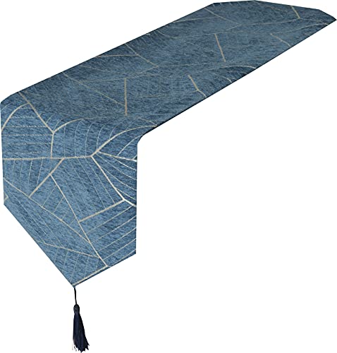 Holiselear Multi-Size Chenille Thick Soft Table Runner 48 Inches Long, 13 X 48, For Farmhouse Side Desk Tall Kitchen Tea/Coffee Table Dining Room Decoration Party Dresser Thanksgiving Christmas #TOP6