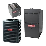 Goodman 4 Ton 14 Seer 120,000 Btu 80% Afue Gas System GSX140481 - CAPF4860D6 - GMS81205DN - GSX14048