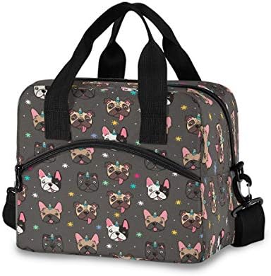 Mnsruu Lunch Bag Tote Bag Funny Avocado Lunch Bag for Women Lunch Box Insulated Lunch Container