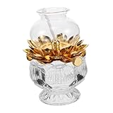 Protection fiable : avec une conception de lampe à pétrole de lanterne tempête, ce qui rend ces lampes à huile pour une utilisation en intérieur parfaites pendant les pannes de ou les nuits, lampes à huile d'intérieur pour la maison, petite lampe à huile vintage