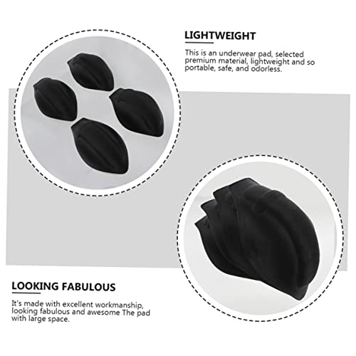 4 Pcs Men's Panty Liner Men Underwear Cup Underwear Enhancing Cup Underwear Sponge Cup Swimwear Brief3