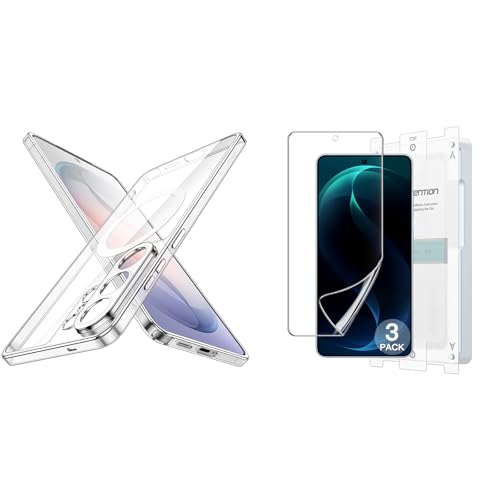 Coque Magnétique S26 Ultra JETech Fine Mince avec Film Écran Flexible