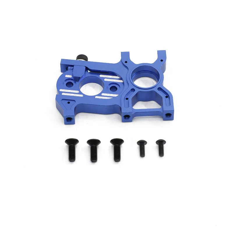 Alloy Motor Mount Fixed Holder Seat with Quick-Release for Arrma Kraton 6S BLX, Outcast 6S BLX, Typhon 6S BLX, Talion 6S BLX, Notorious 6S BLX, Senton 6S BLX Upgrade Parts (red)