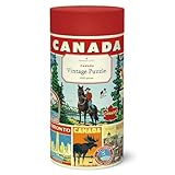 Cavallini 1000 Piece Puzzle, Canada (PZL/Canada)