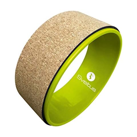 Sveltus Green Cork Yoga Wheel Cover