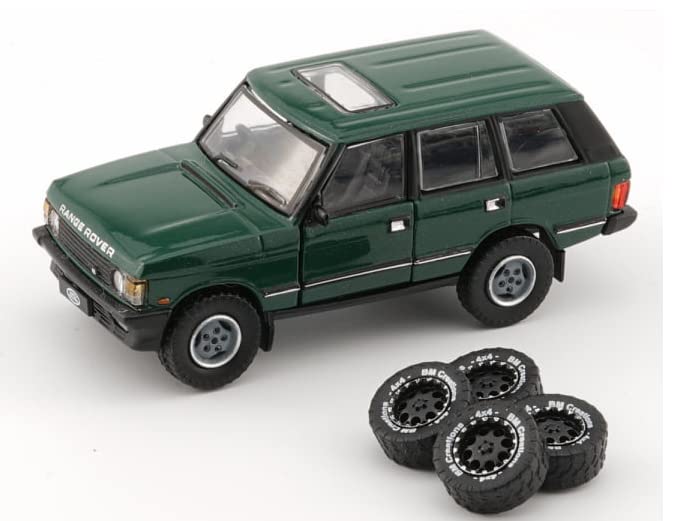 Modelo de auto Classic LSE RHD verde con techo solar 1/64