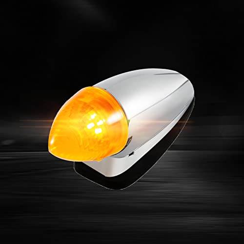 Everesthd 5Pcs Cab Marker Roof Running Lights Assembly Heavy Duty Trucks Replacement Fit For Mack Chu 2000-2018 #TOP4