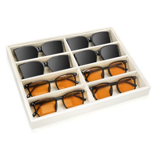 Image of Travel Sunglasses Organizer, Sunglasses Travel Case for Multiple Pairs, Multiple Glasses Travel Case for Women, Men