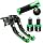 Hamulce bębnowe do Kawasaki Z750 2007-2012 aluminiowe dźwignie sprzęgła hamulca CNC, uchwyty kierownicy, dźwignie zbiornika końcowego