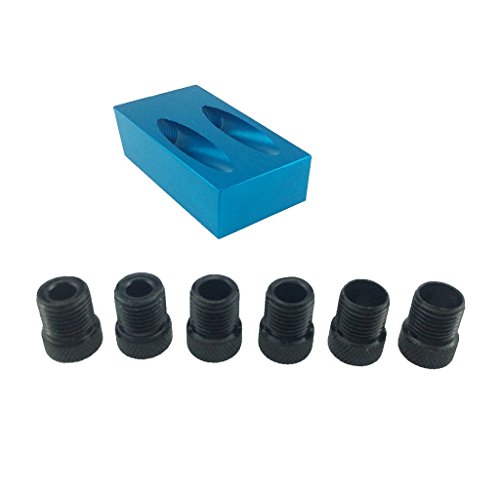 Homozy Broche de alumínio para furo de alumínio com parafuso de 6, 8 e 10 mm