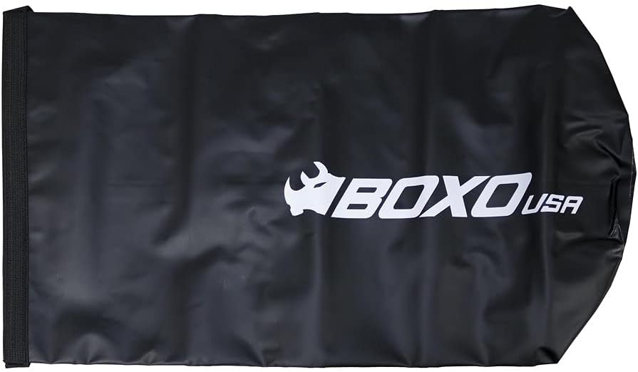 BOXO USA Waterproof Dry Bag - Keeps GearTools Dry - Lightweight 20L Storage, BLACK