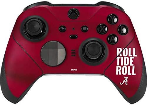 Skinit Decal Gaming Skin Compatible with Xbox Elite Wireless Controller Series 2 - Officially Licensed Alabama Roll Tide Roll Design