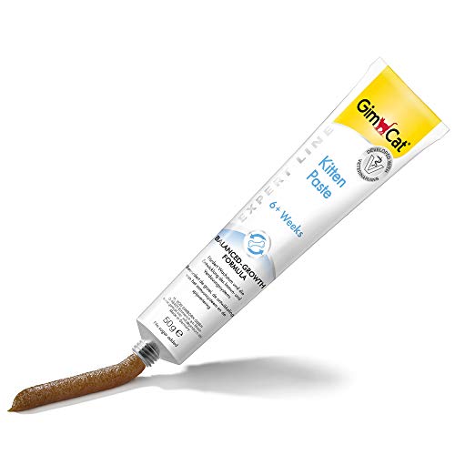 GimCat EXPERT LINE Gastro Intestinal Paste & EXPERT LINE Kitten Paste - Funktionaler Katzensnack fördert die Entwicklung von Jungen Katzen