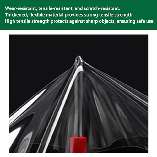 Toldo transparente 160 x 210 cm lona impermeable exterior plegable resistente 5