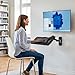 Putilsen Mount Wall Mount Keyboard Tray- Keyboard and Mouse Stand & Monitor Mount Arm,Height Adjustable Typing Platform Holds up to 26.4 lbs,Black