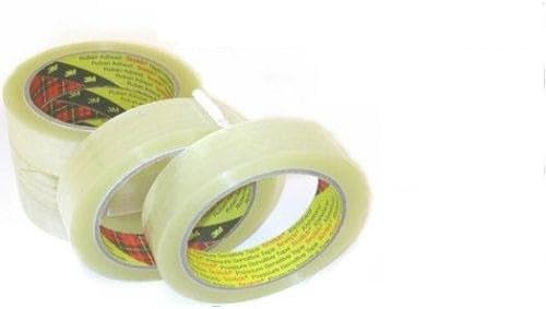 2 X 6 Rolls 3M Scotch clear tape Tape 25mm x 66m