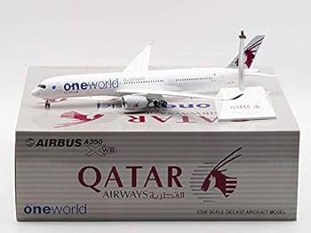 JC Wings QATAR AIRWAYS ONEWORLD AIRBUS A350-900 A7-ALZ Flap open
