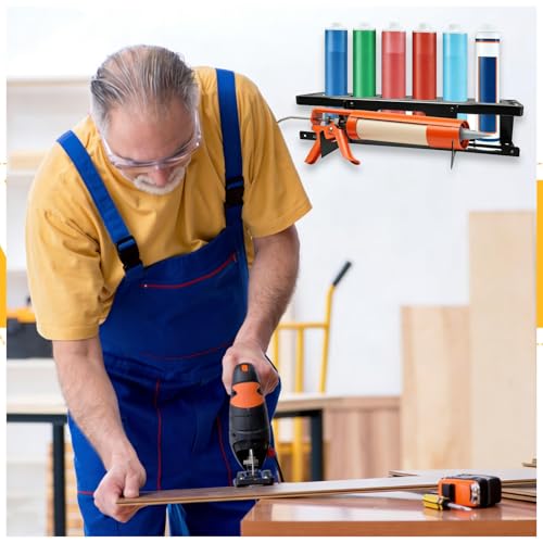 Support de rangement pour tube en silicone colle mastic et accessoires