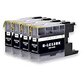 【稲妻トナー】LC12BK 純正品併用 ブ�