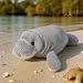 Imagen de Wild Republic Peluche Manatí Cuddlekins, 20cm