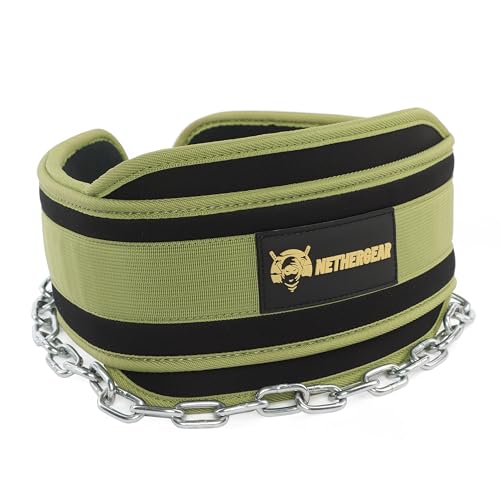 Dip Belt for Weight Lifting with Steel Chain