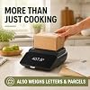 Base de pesaje para Thermomix TM7 | Pesa sin instalar la jarra, evita que el polvo y los líquidos dañen el acoplamiento del motor (placa grande negra) 6